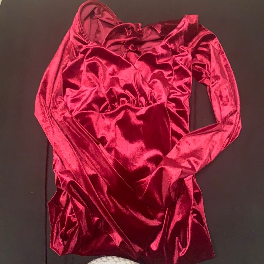 Velvet party dress